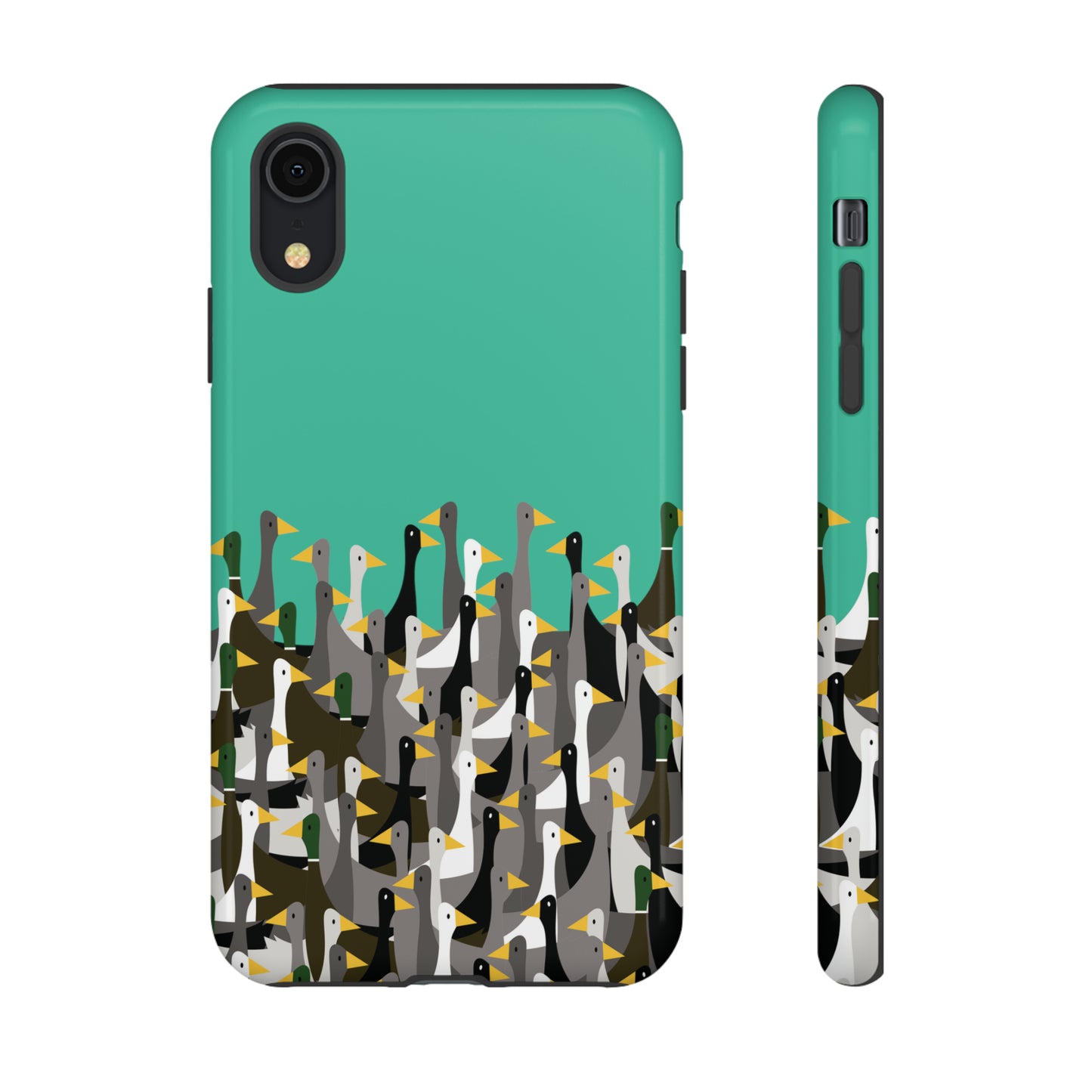 That is a LOT of ducks -Turquoise 12d3ad - Tough Cases