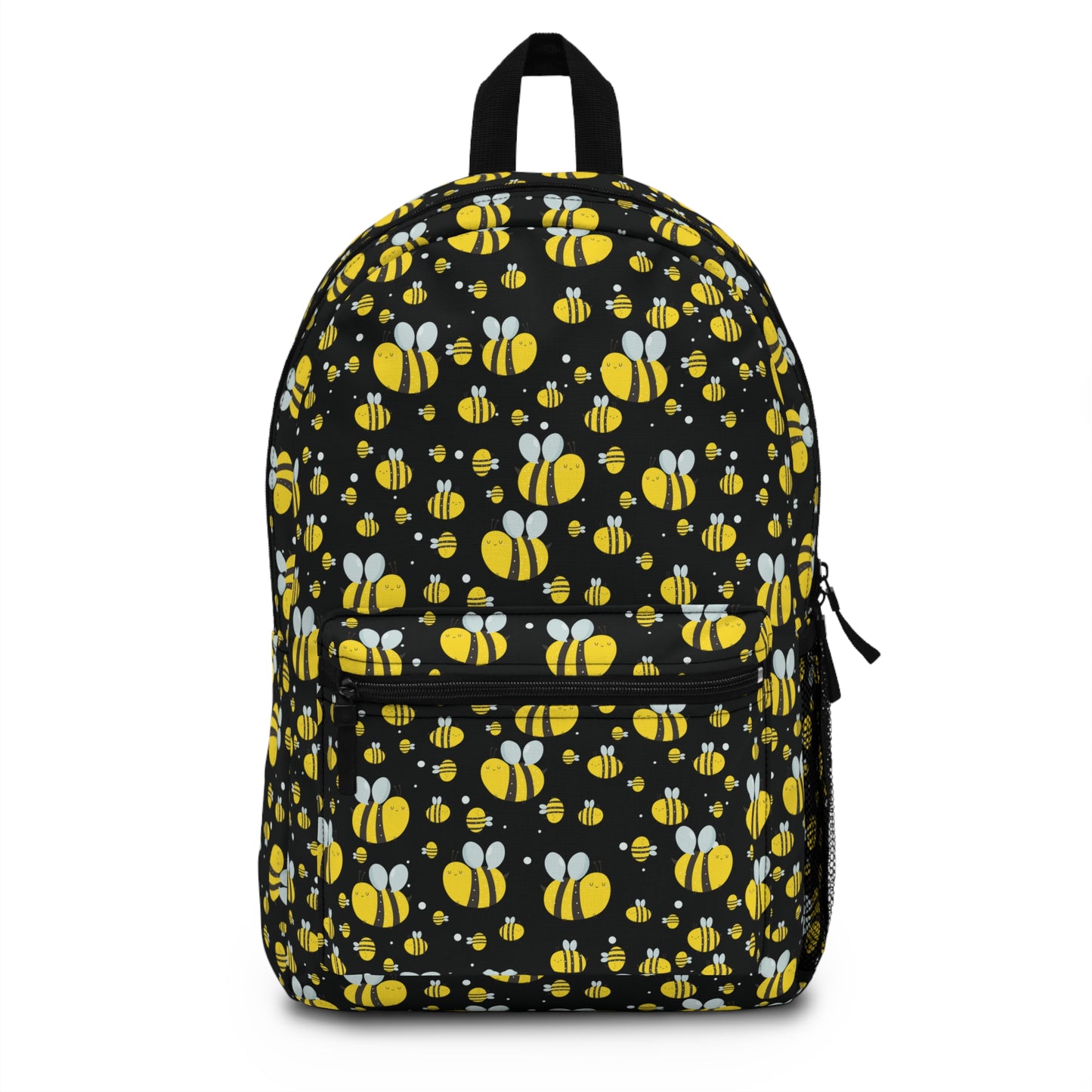 Lots of Bees - Black 000000 - Backpack