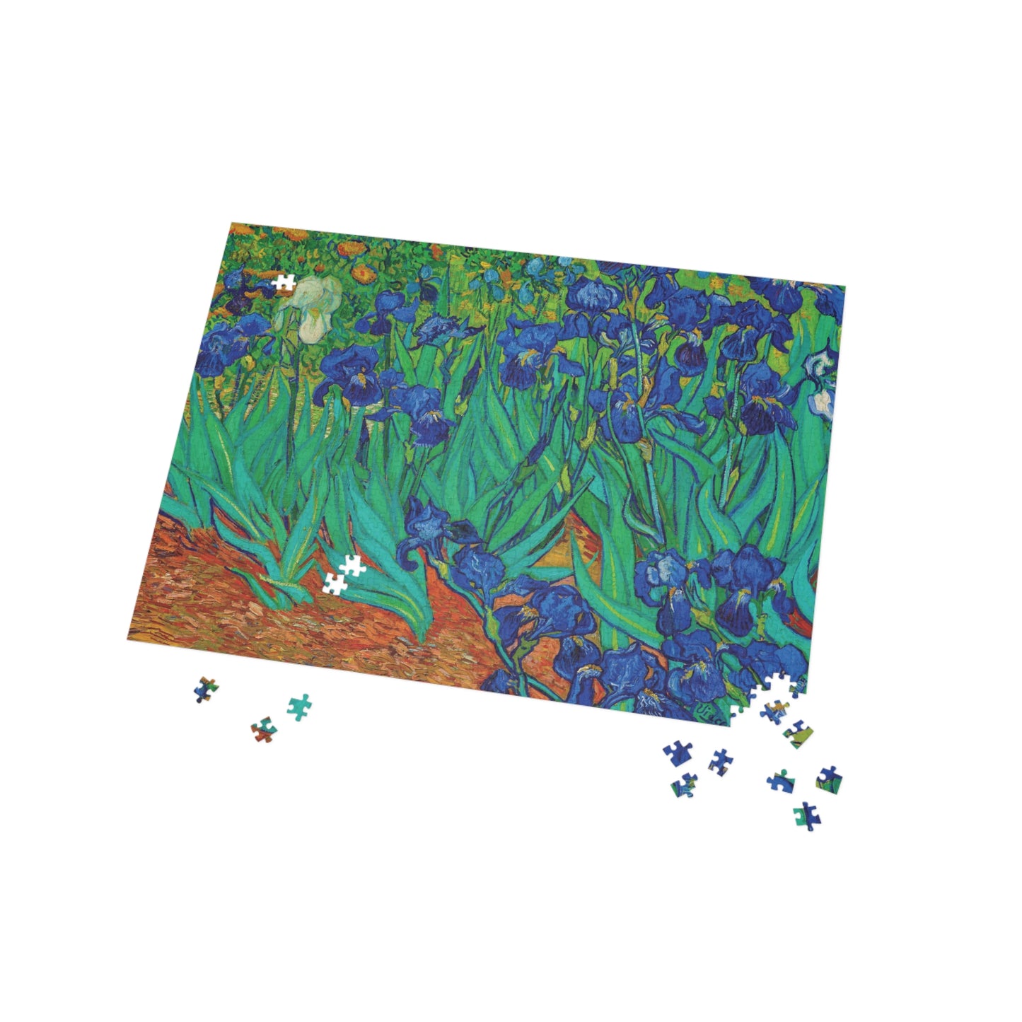 Irises - 1889 - van Gogh - Puzzle (500, 1000-Piece)