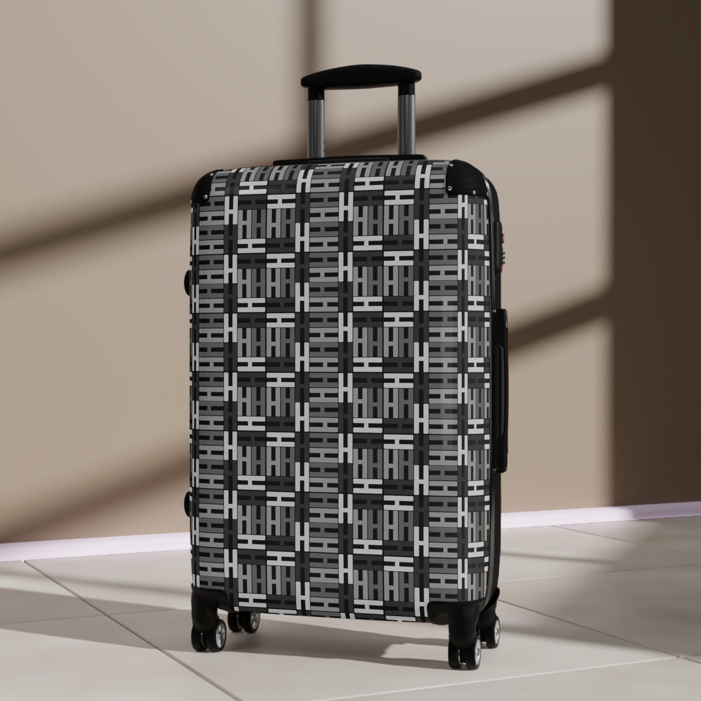 Letter Art - H - Black 000000 - Suitcase