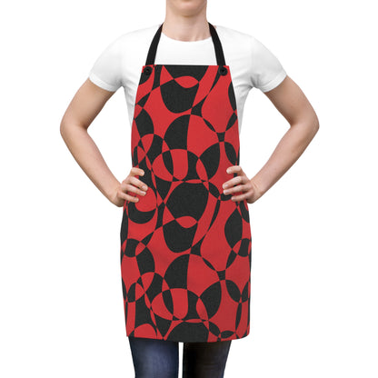 Scarlet Symphony - Black - Apron