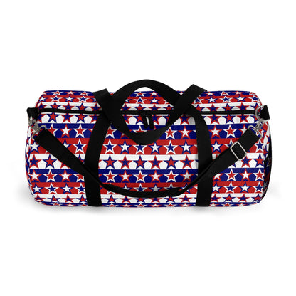 Red White and Blue Stars - Stripes - Duffel Bag