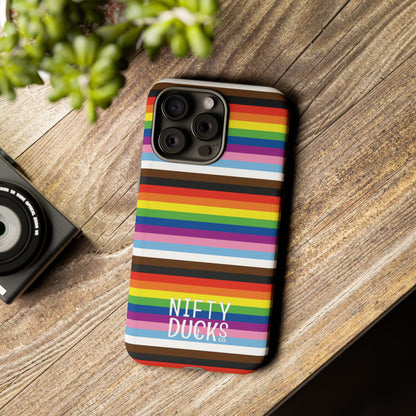 Pride - Stripes - Logo - Tough Cases