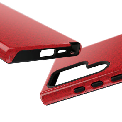 Vibrant Kaleidoscope - Red - Scarlet - Tough Cases