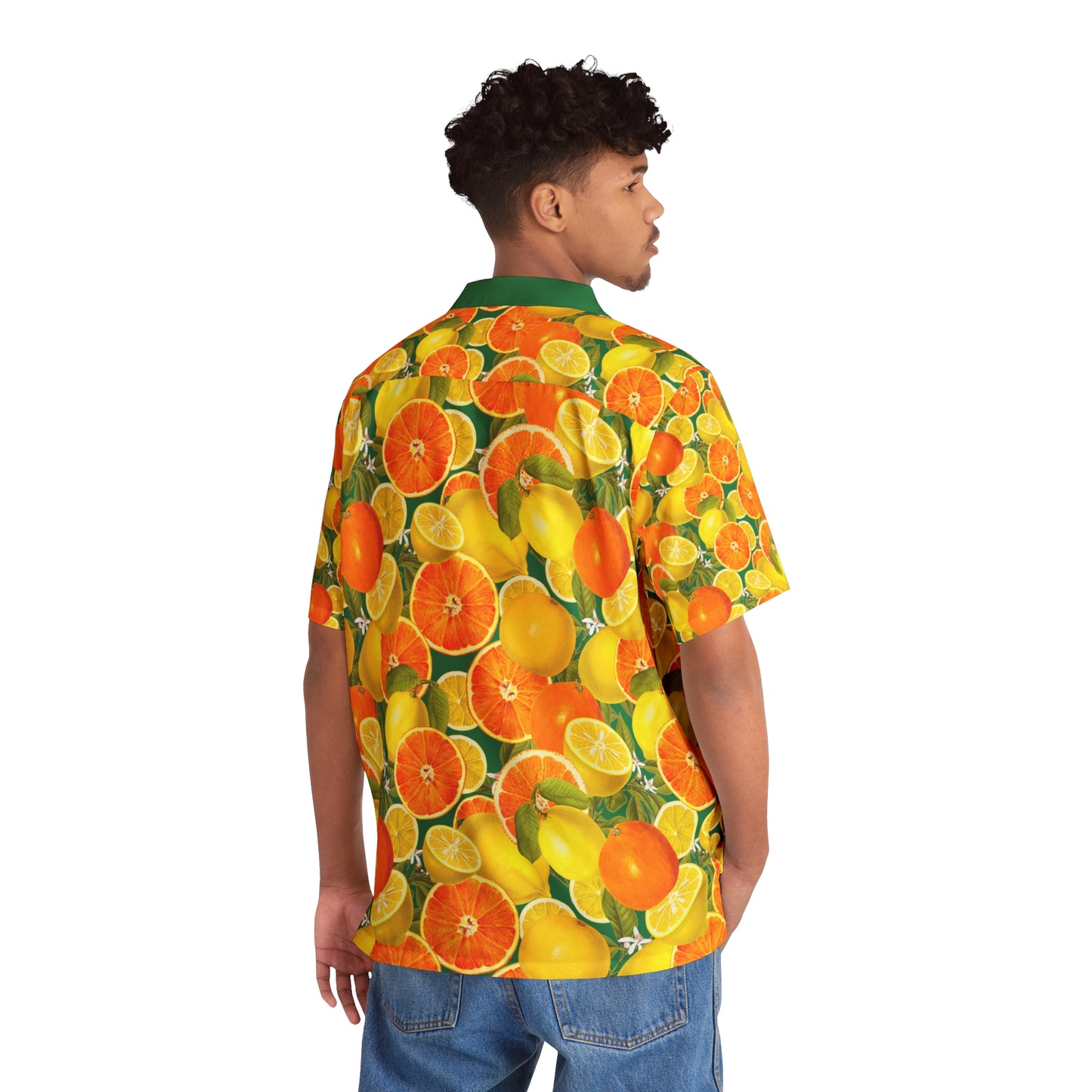 Summer Citrus - Men's Hawaiian Shirt