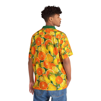 Summer Citrus - Men's Hawaiian Shirt