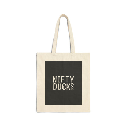 New York City - United States - Black 000000 - Cotton Canvas Tote Bag