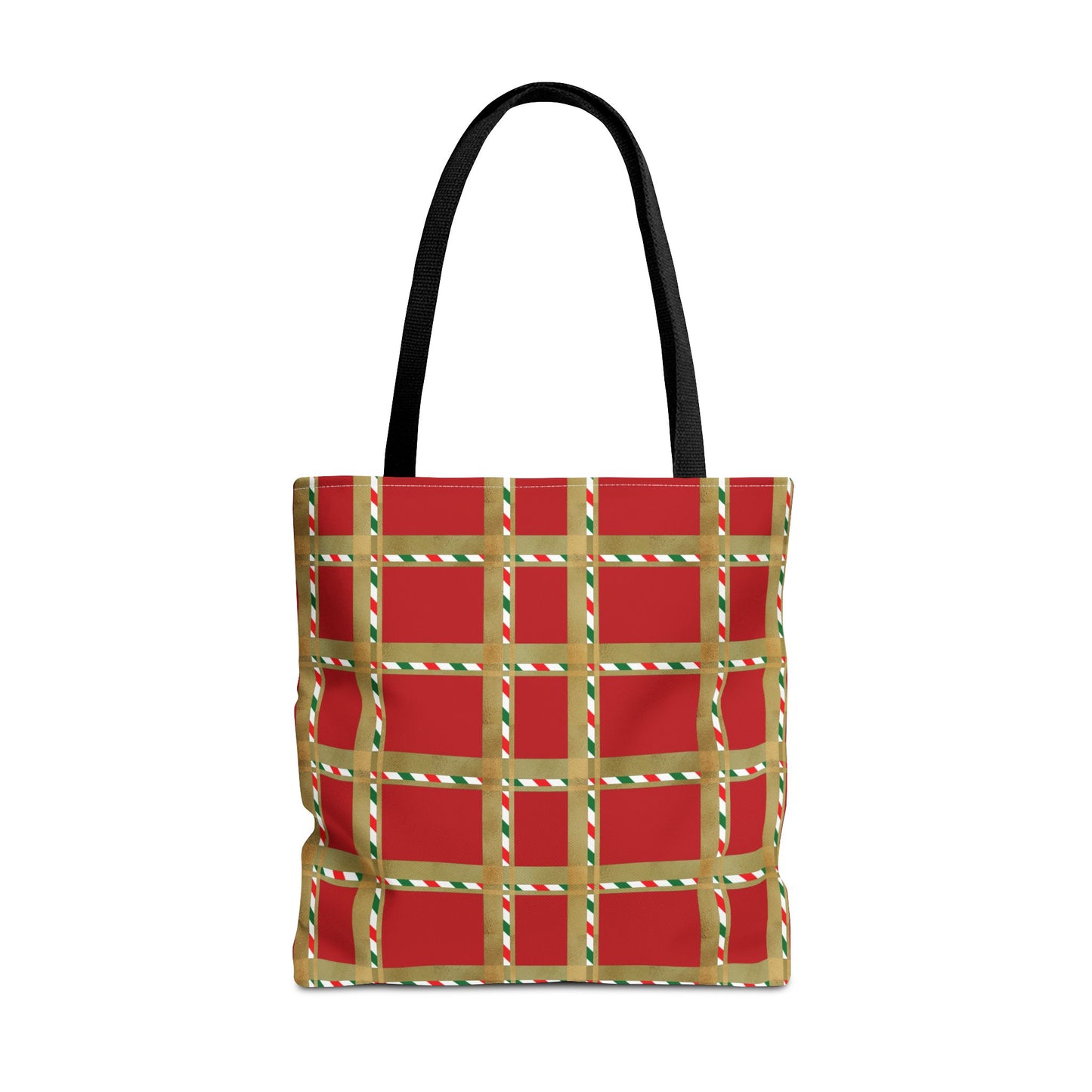 North Pole Plaid - Tote Bag