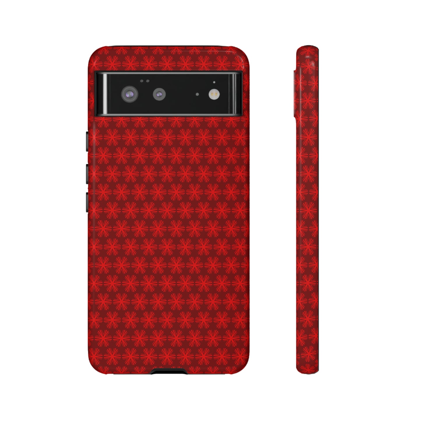 Red V Star Pattern - Tough Cases