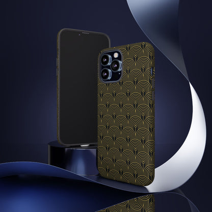 Art Deco 10 - Black 000000 - Tough Cases