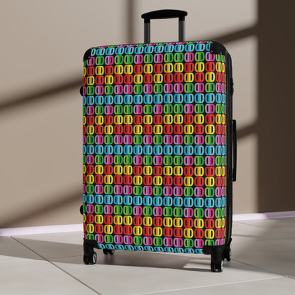 Letter Art - D - Black 000000 - Suitcase