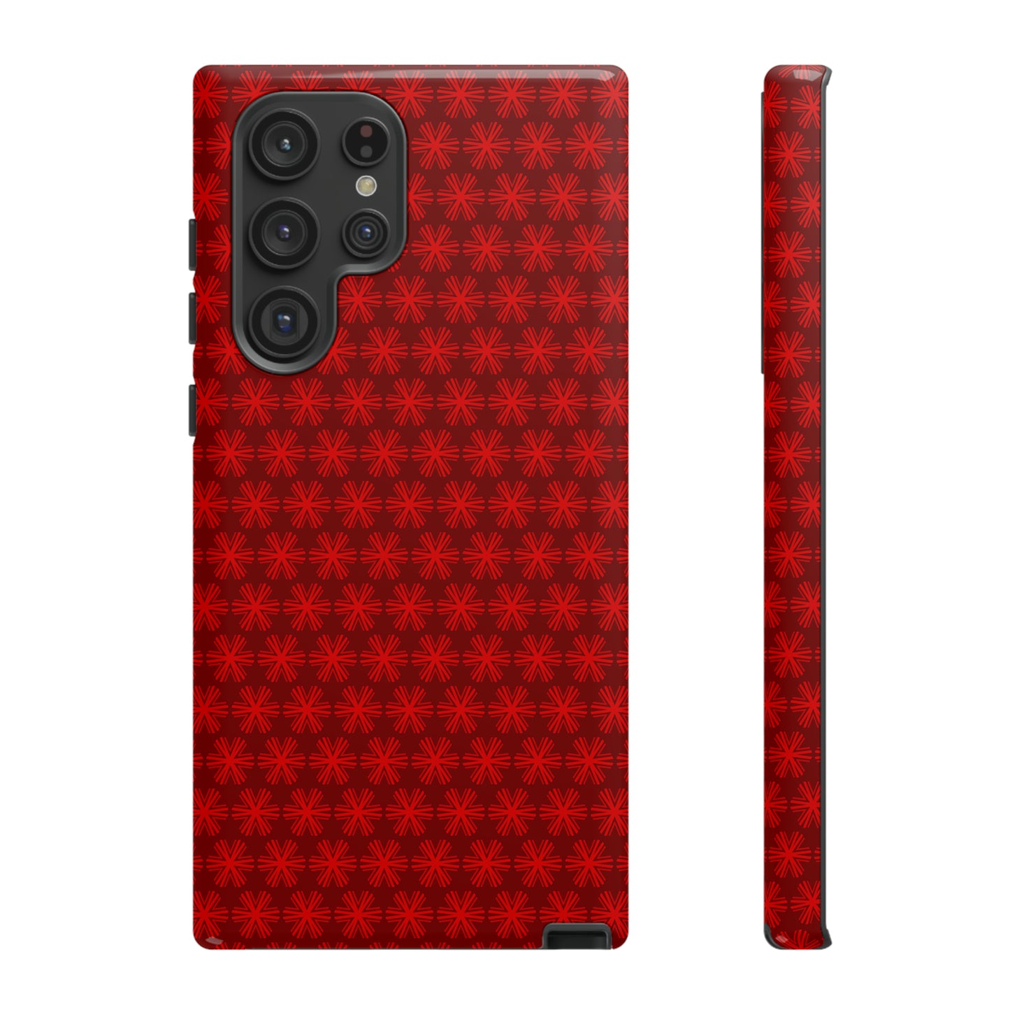 Red V Star Pattern - Tough Cases