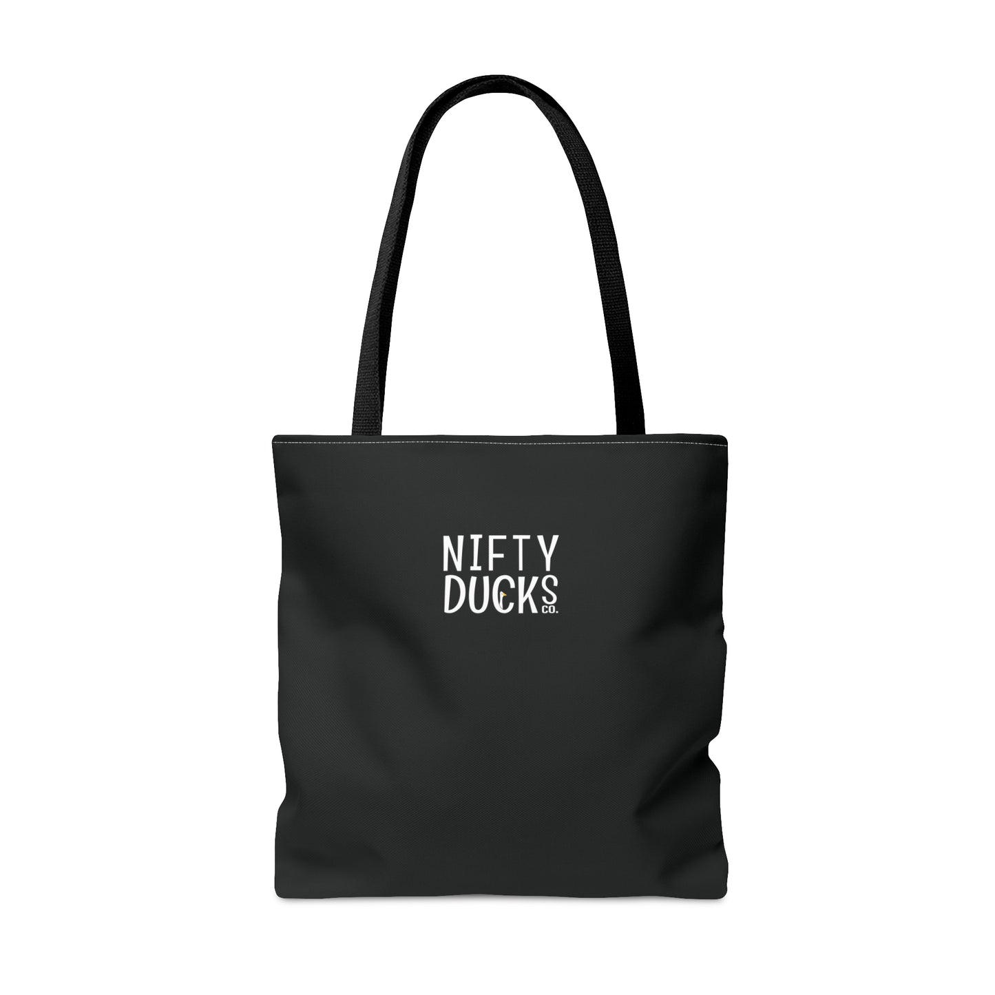 Ducks Visit Moulin Rouge - Black 000000 - Tote Bag