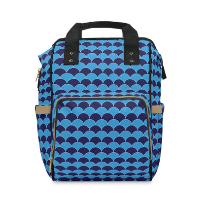 Blue fans  - Multifunctional Diaper Backpack