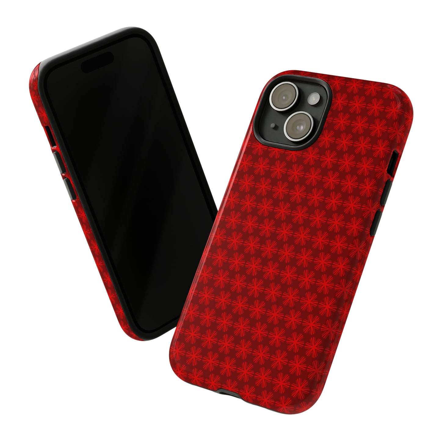 Red V Star Pattern - Tough Cases