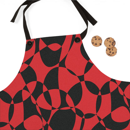 Scarlet Symphony - Black - Apron