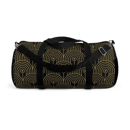 Art Deco 10 - Black 000000 - Duffel Bag