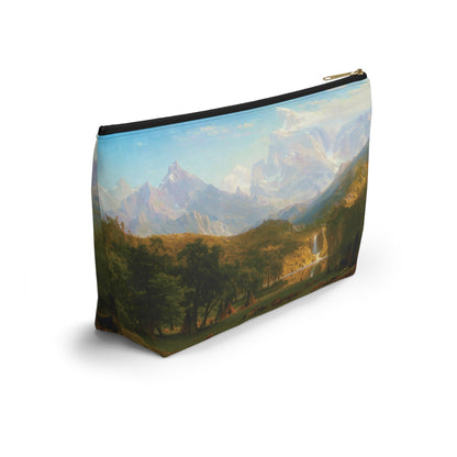 Albert Bierstadt - The Rocky Mountains - Lander's Peak - Accessory Pouch w T-bottom