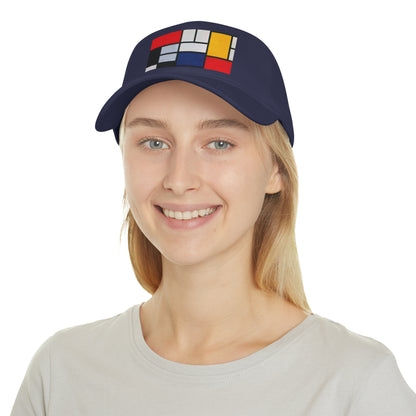 Piet Mondrian - Low Profile Baseball Cap