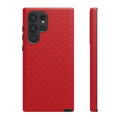 Vibrant Kaleidoscope - Red - Scarlet - Tough Cases