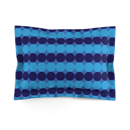 Blueberry Bliss - Azure 0080FF - Microfiber Pillow Sham