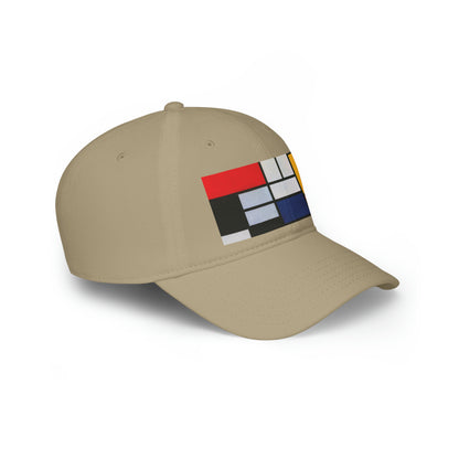 Piet Mondrian - Low Profile Baseball Cap