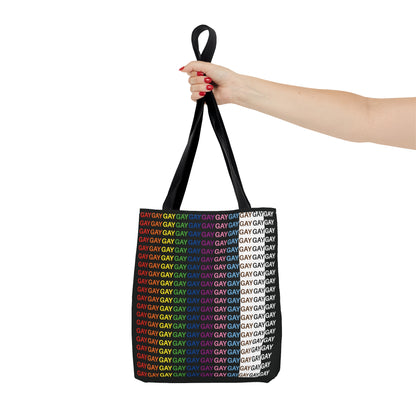 GAY GAY GAY - Black 000000 - Tote Bag