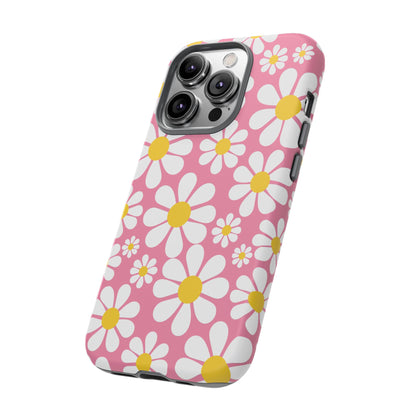 Daisies - Baby Doll Pink F88CAE- Tough Cases