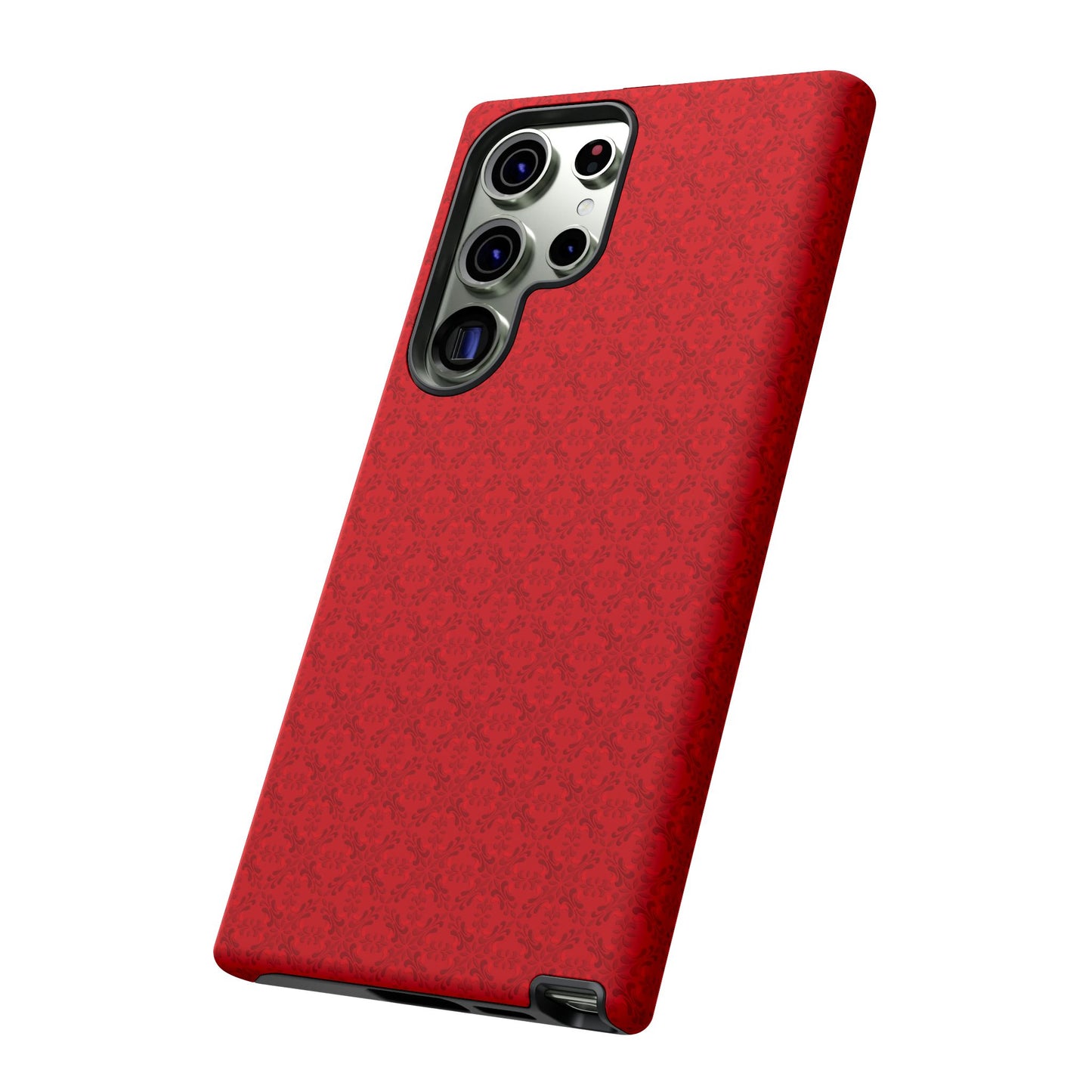 Vibrant Kaleidoscope - Red - Scarlet - Tough Cases