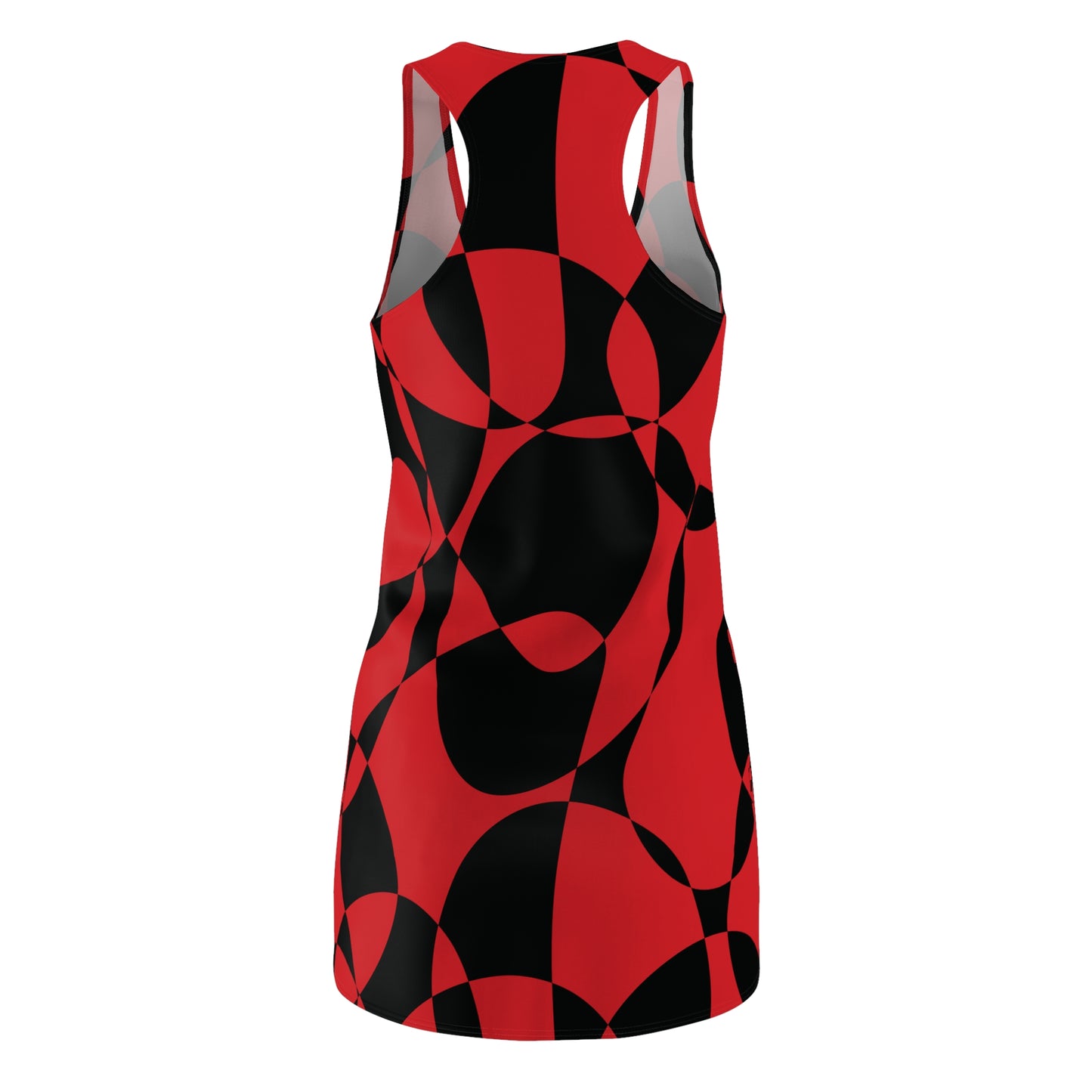 Scarlet Symphony - Women's Cut & Sew Racerback Dress