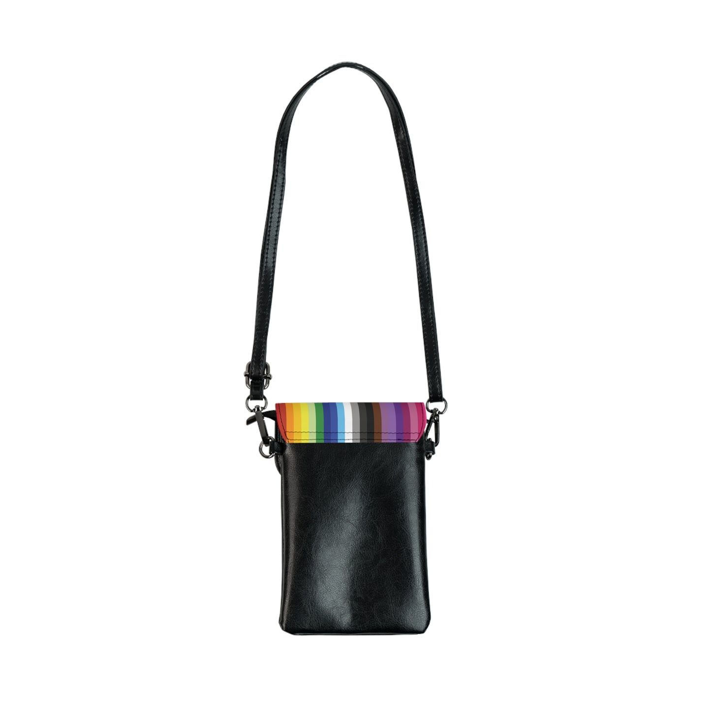 Rainbow Stripes - Pride - Small Cell Phone Wallet