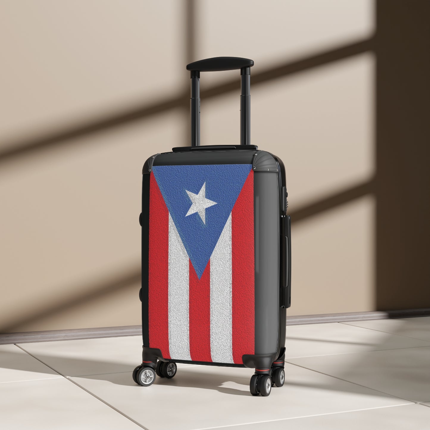 Celebrate Puerto Rico - Black - Suitcases