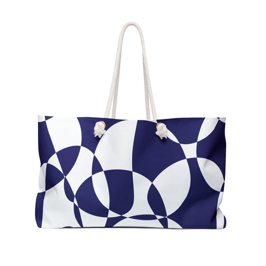 Sapphire Swirl - White - Weekender Bag