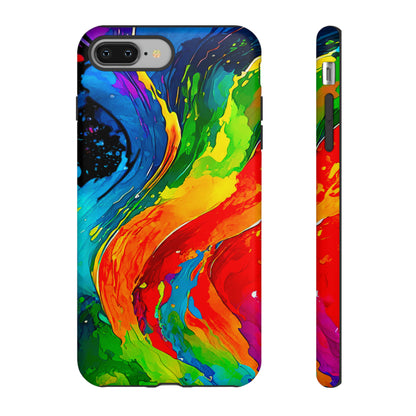 Color Splash - Black 000000 - Tough Cases