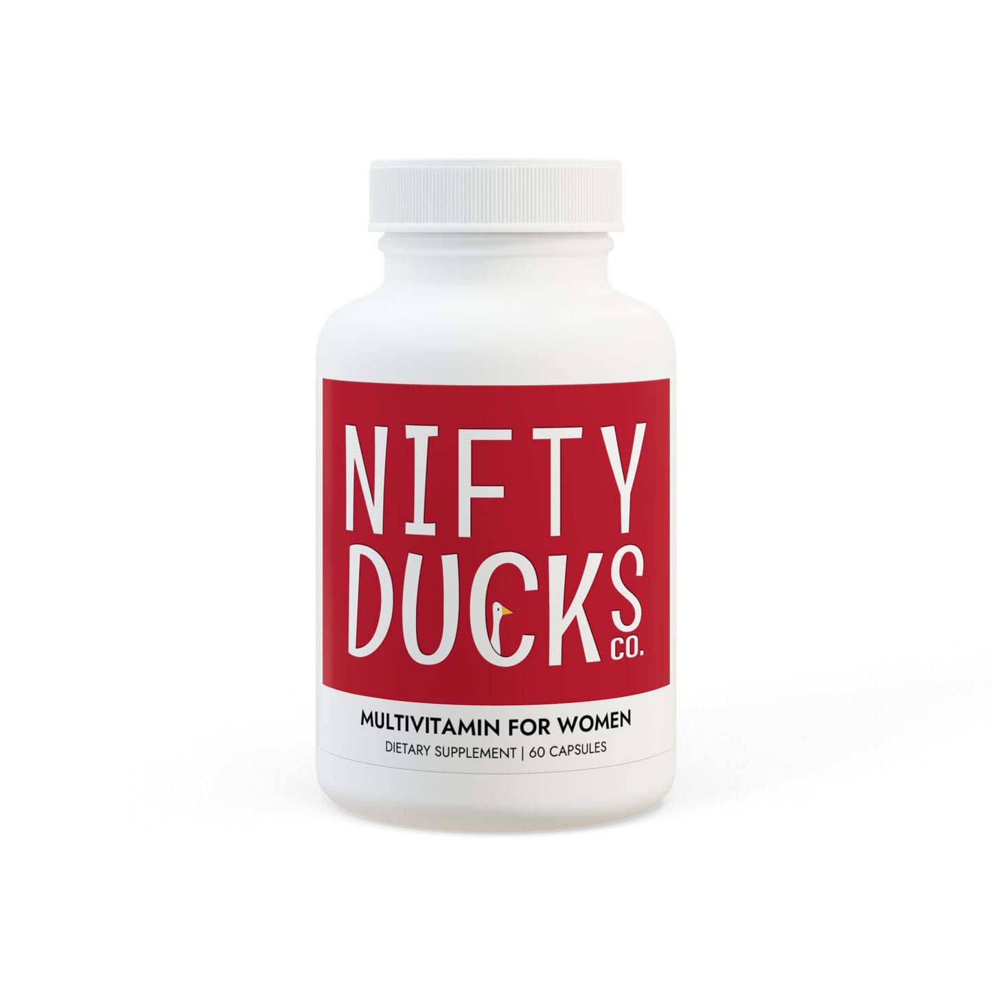 Nifty Ducks Co. - Multivitamin for Women Supplement (60 Capsules)