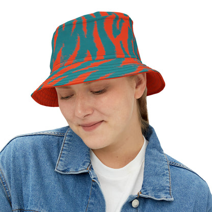 If swimming mammals could have stripes - Bucket Hat (AOP)