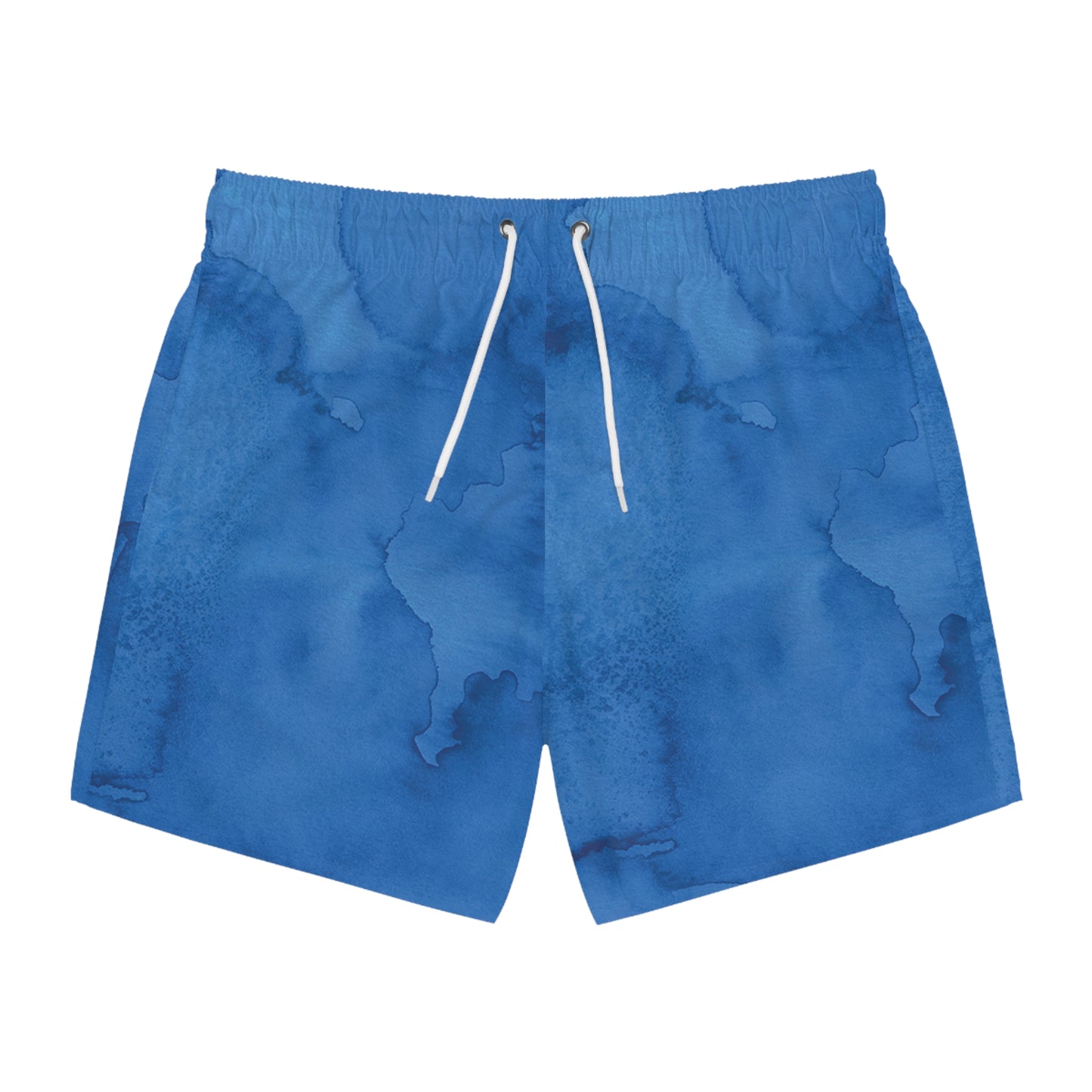 Big Octopus - Dark Blue Watercolor - Swim Trunks