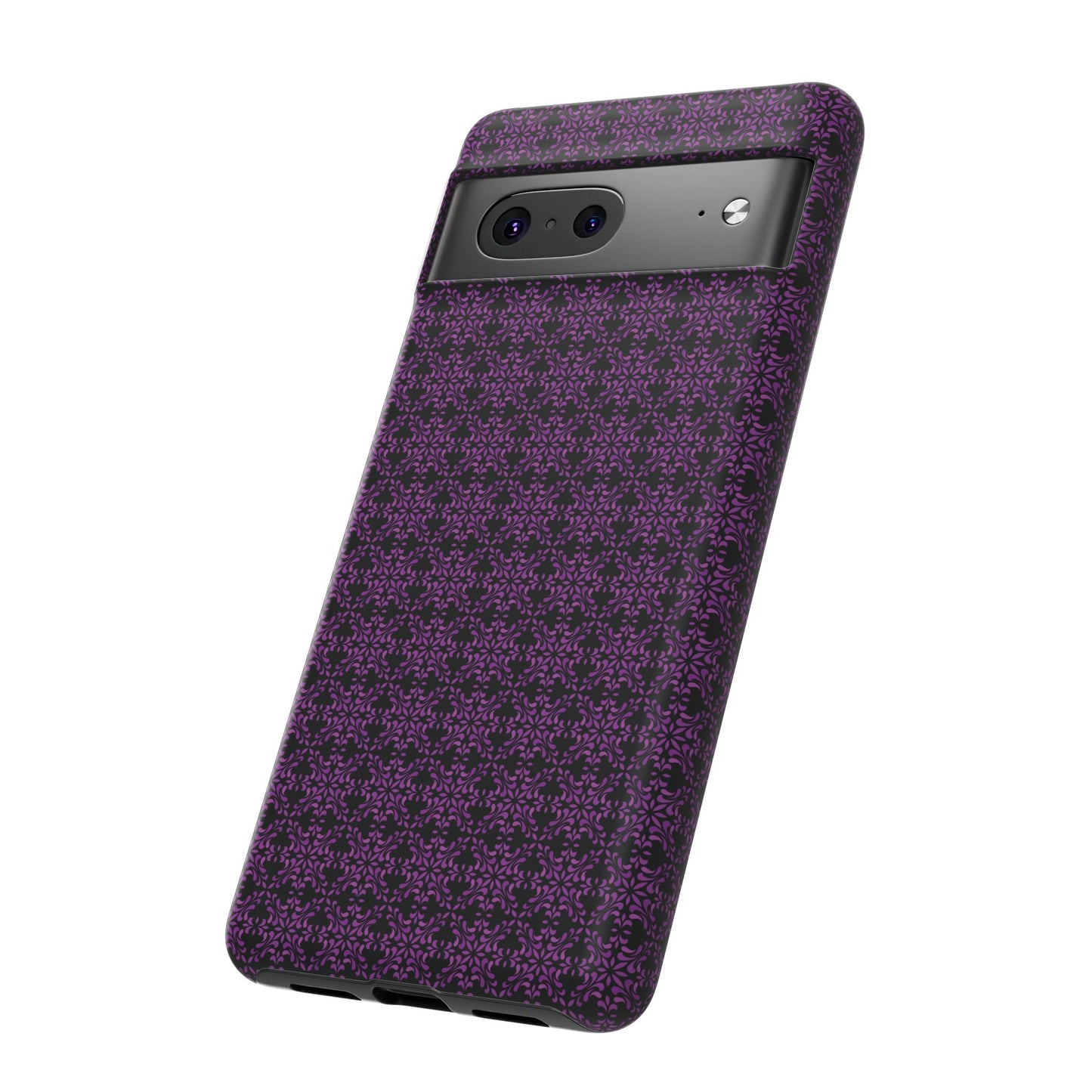 Vibrant Kaleidoscope - Purple - Black - Tough Cases