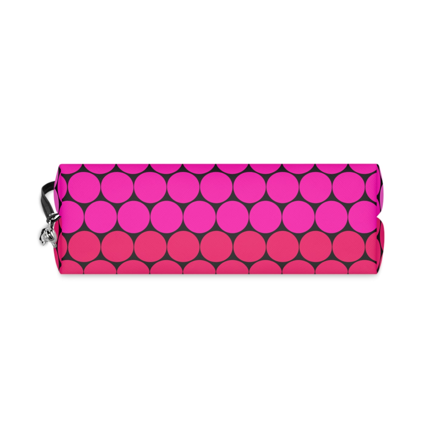 Variations on a Pink Rose - black 000000 - Makeup Bag