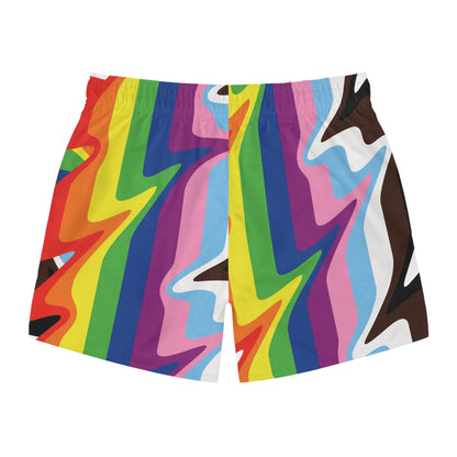 Pride2 - White ffffff - Swim Trunks