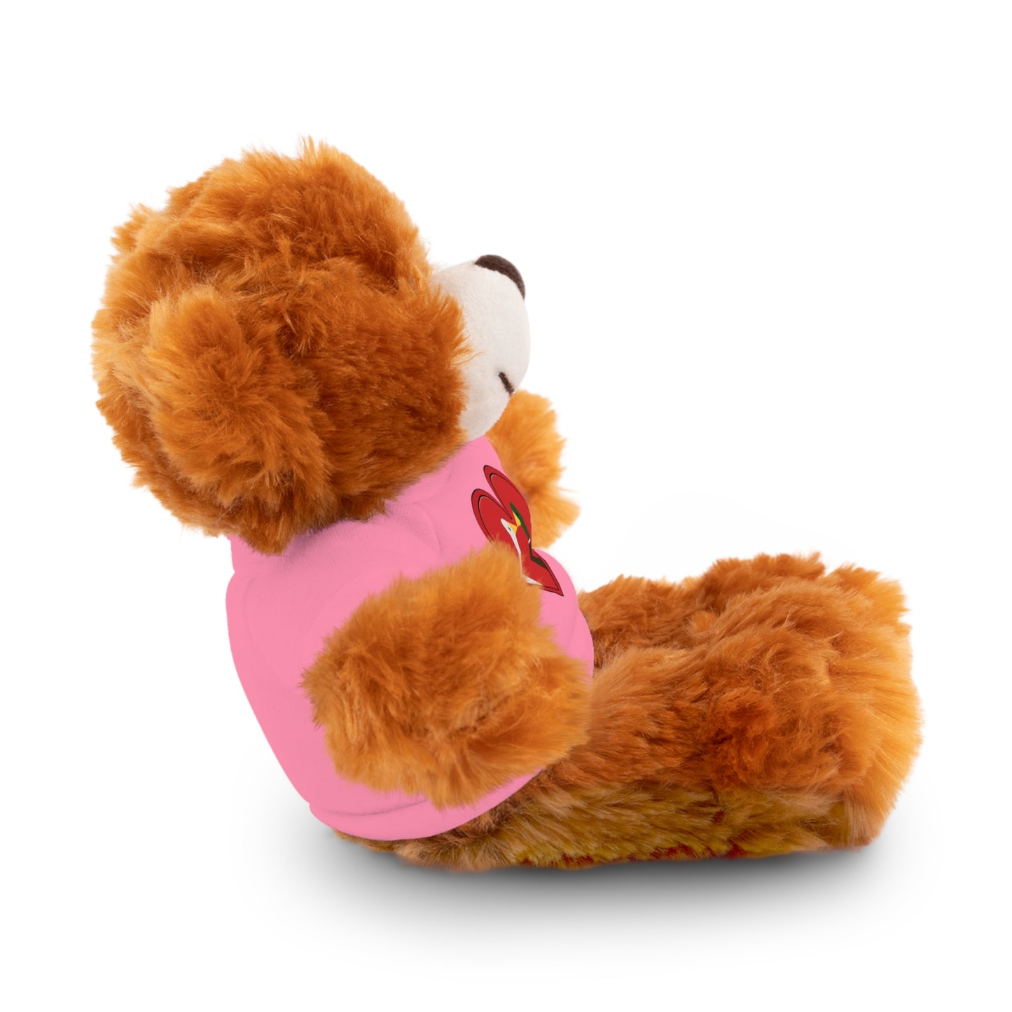 Ducks kissing in a Heart - Stuffed Animals with Tee