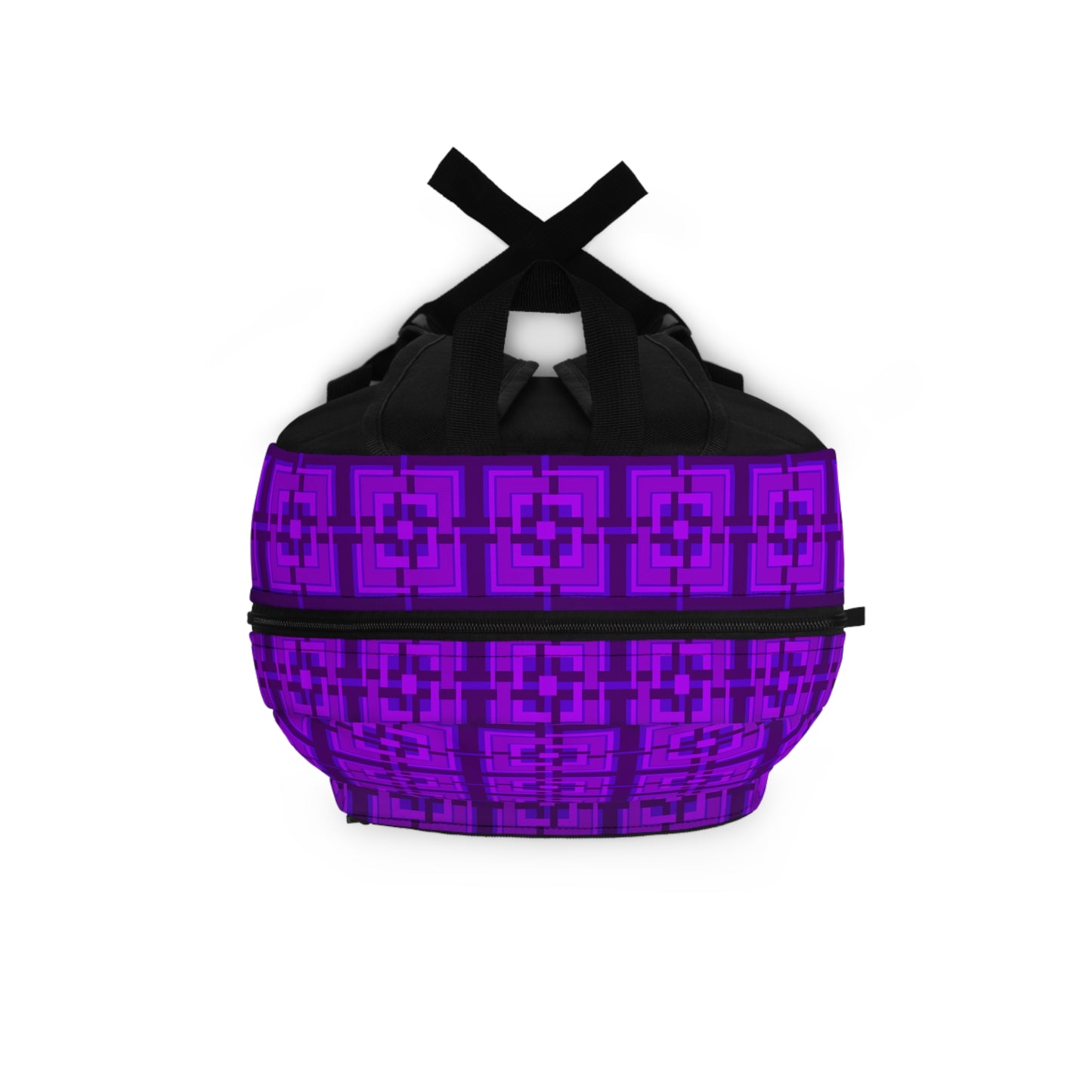 Intersecting Squares - Purple - Backpack