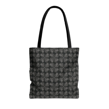 Octopie - Gray - Black 000000 - Tote Bag