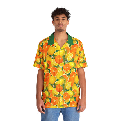 Summer Citrus - Men's Hawaiian Shirt