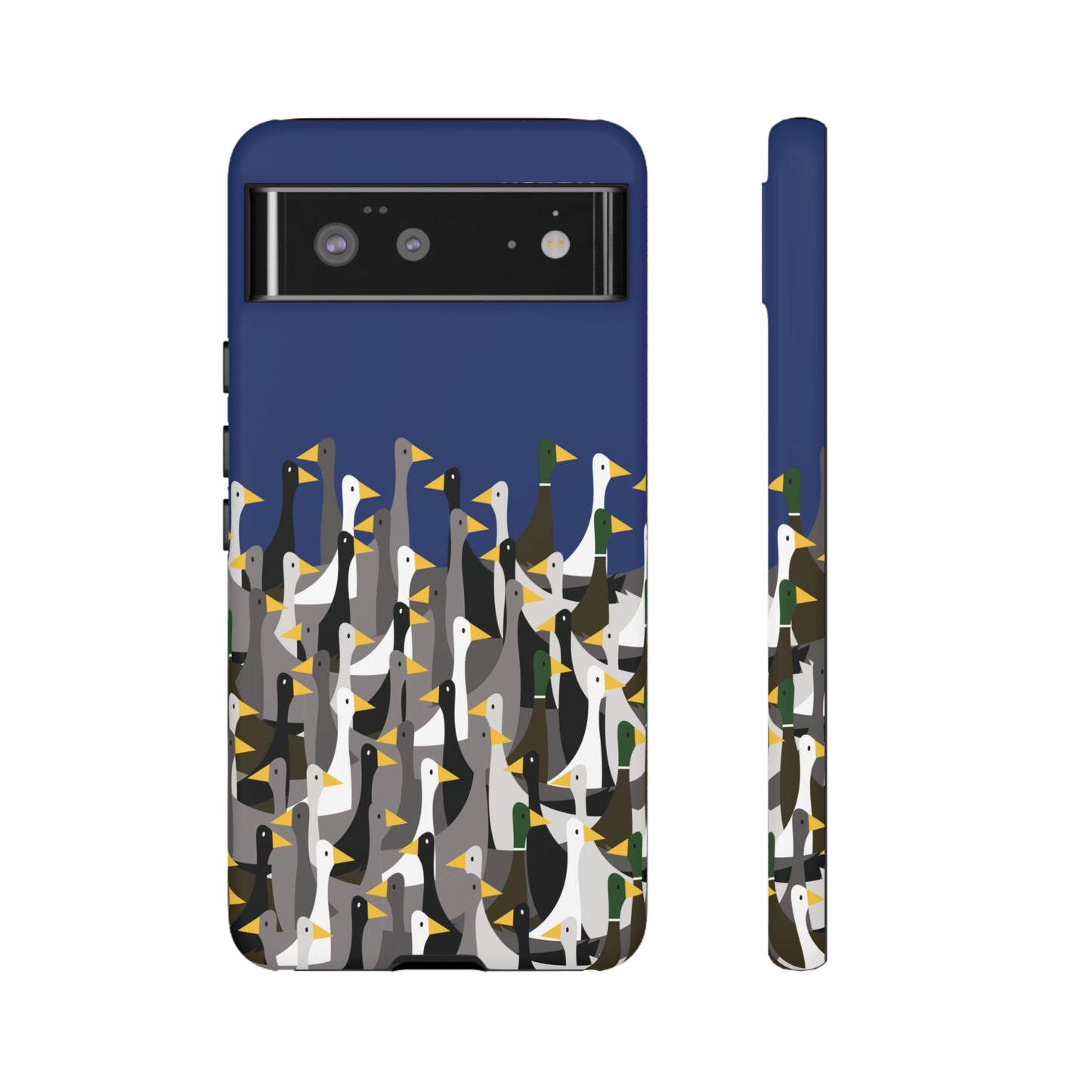 That is a LOT of ducks - Logo - Blue 003377 - Tough Cases