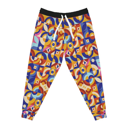 Bold Geometric pattern - Athletic Joggers