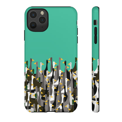 That is a LOT of ducks -Turquoise 12d3ad - Tough Cases