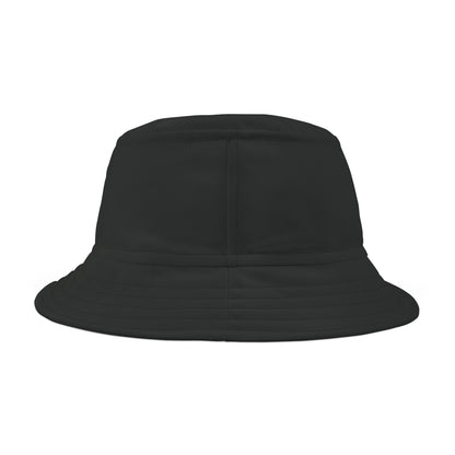 Nifty Ducks Co -  Logo - Black 000000 - Bucket Hat (AOP)