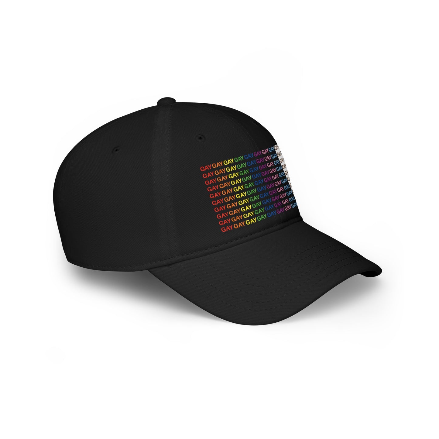 GAY GAY GAY - Pride - Low Profile Baseball Cap