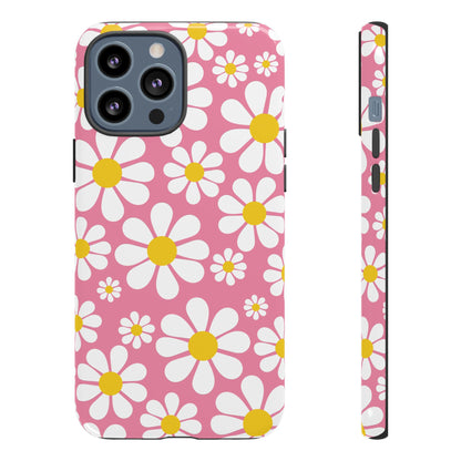 Daisies - Baby Doll Pink F88CAE- Tough Cases